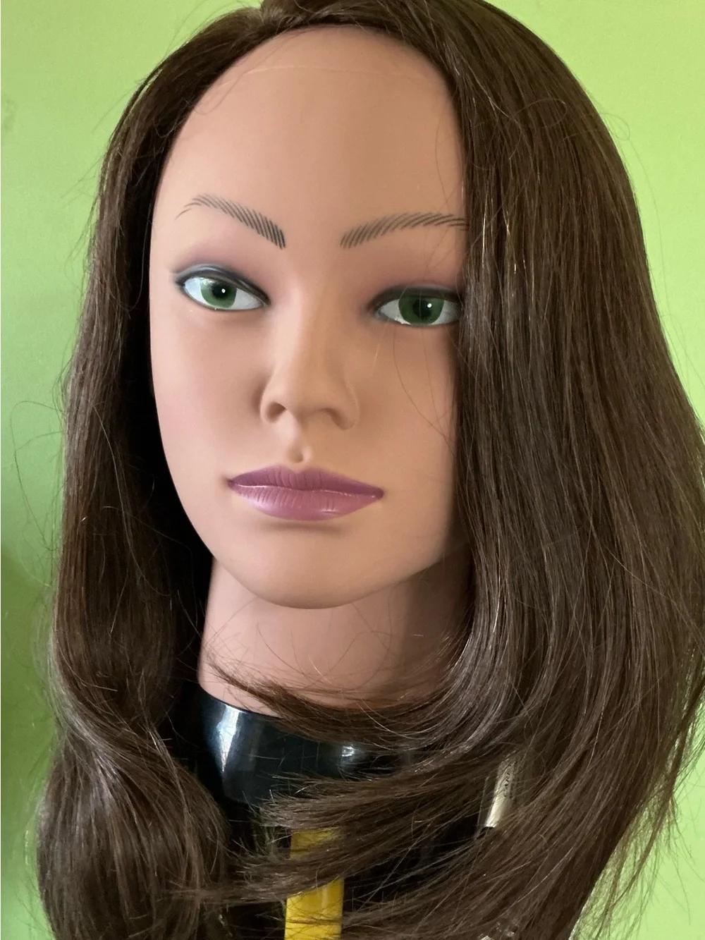 NIB Yaffa Multi Directional Long Human Hair Wig